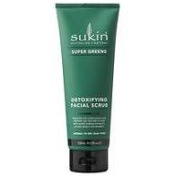 SUKIN Super Green Detoxifying Facial Scrub 125ml